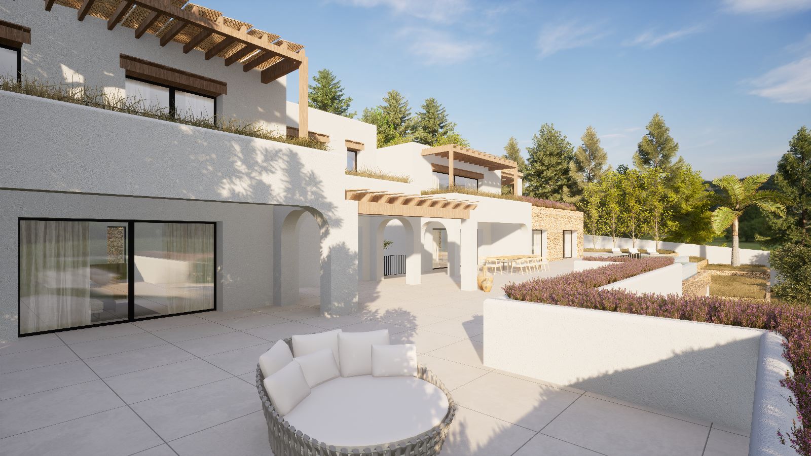 VD50197 villa neuve style ibiza moraira espagne horizon (2)