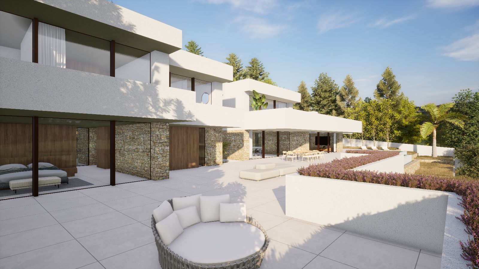 VD50197 villa neuve style ibiza moraira espagne horizon (8)