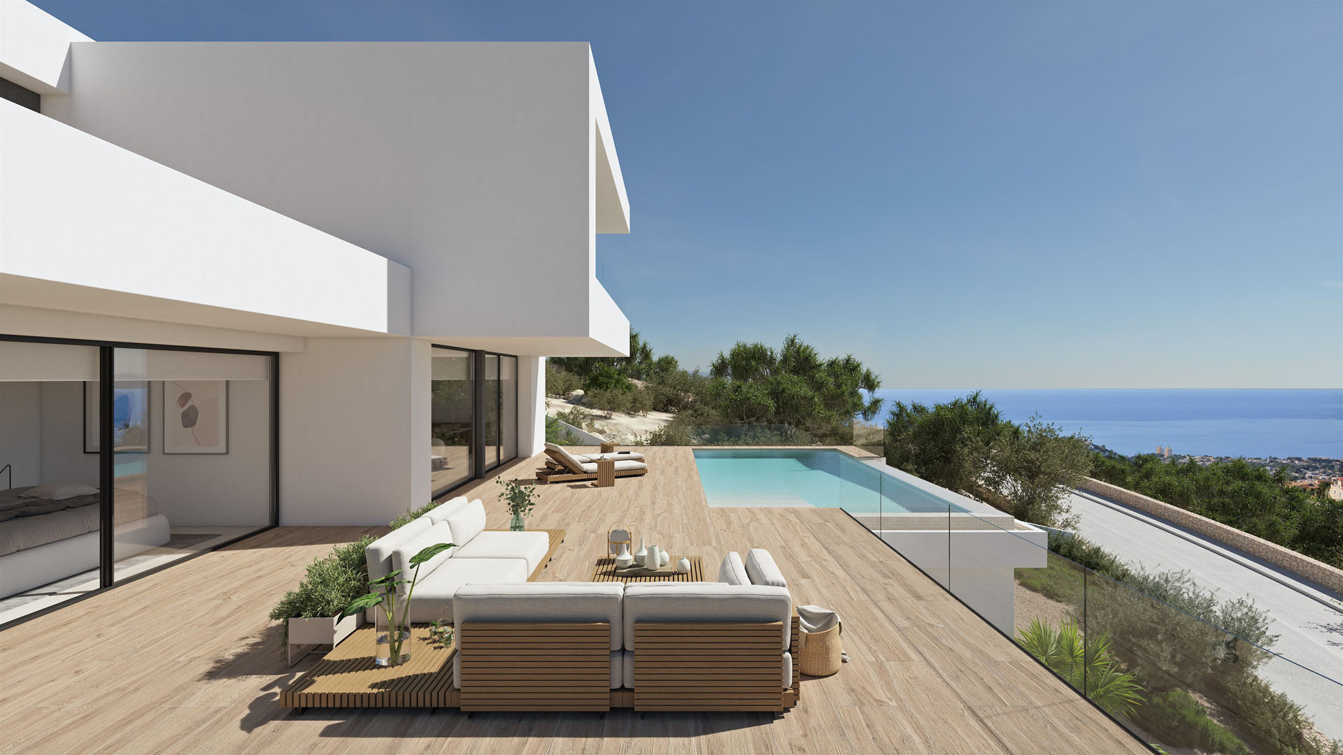 villa contemporaine cumbre del sol costa blanca espagne horizon (2)