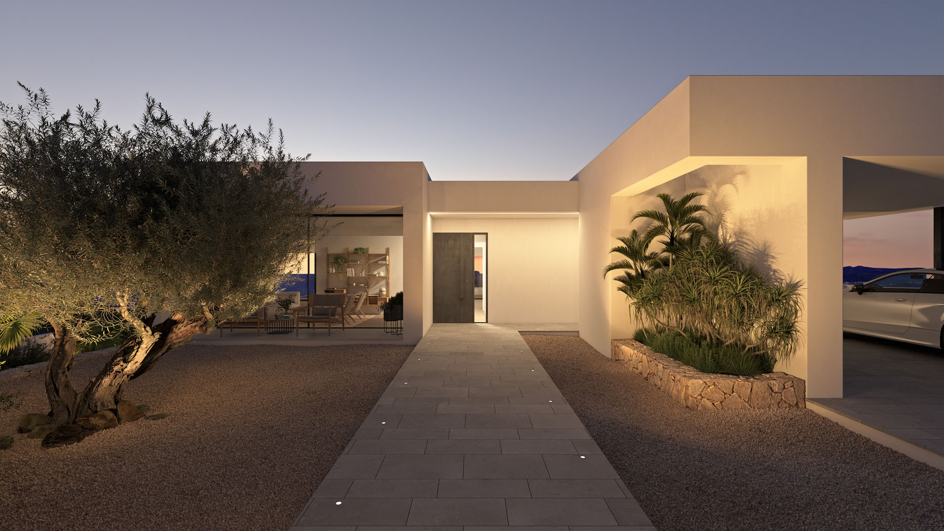 villa contemporaine cumbre del sol costa blanca espagne horizon (5)