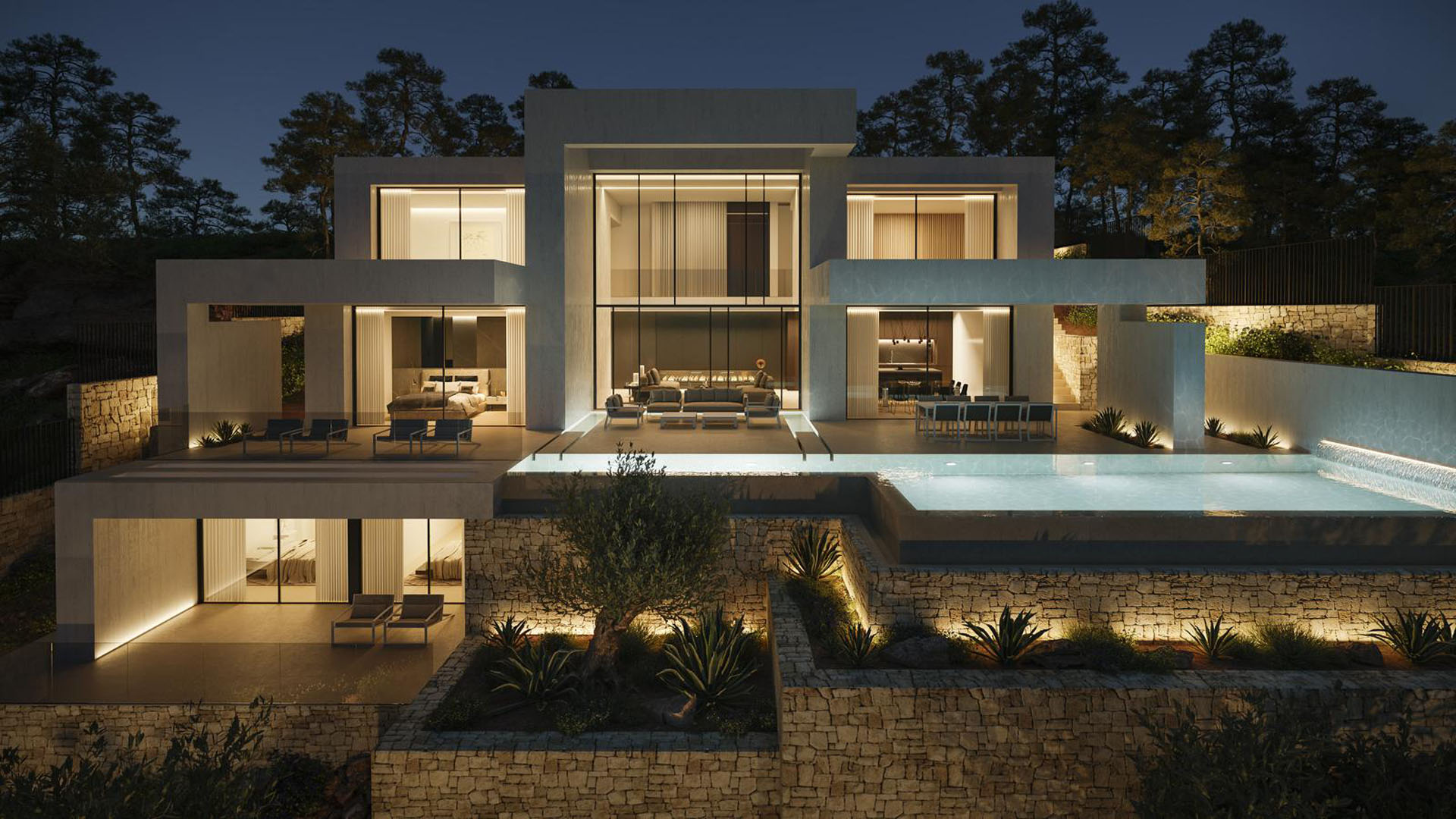 VD60033 villa luxe neuve Granadella Javea Espagne Horizon (4)